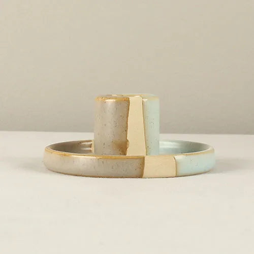 Retro Ceramic Candlestick