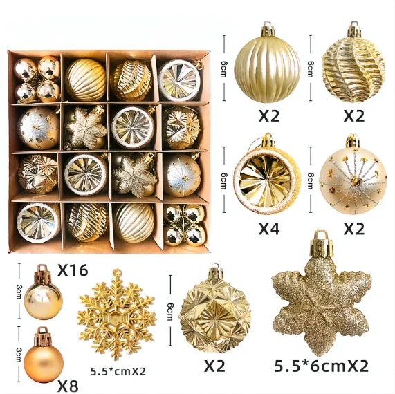 Christmas Tree Ball Ornaments