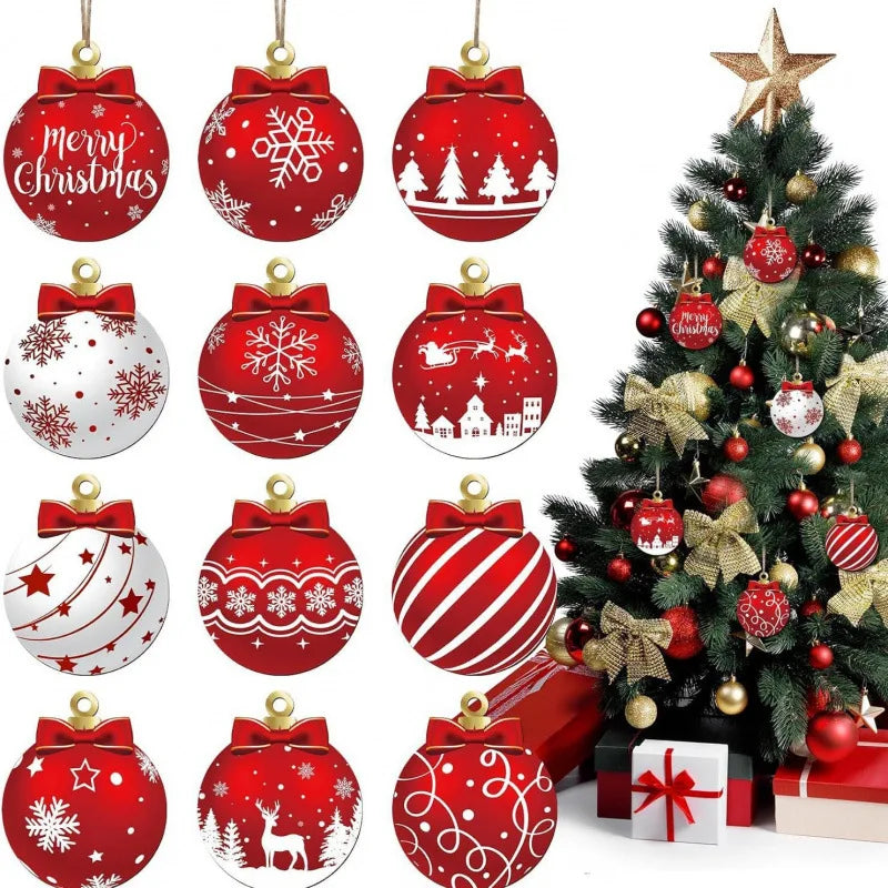 Christmas Tree Ball Ornaments