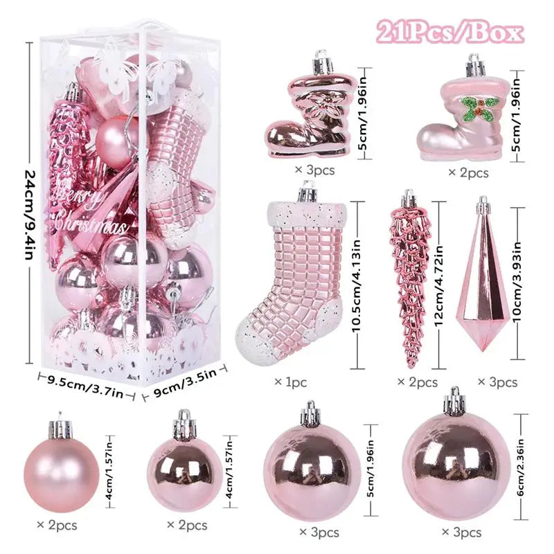 Christmas Tree Ball Ornaments