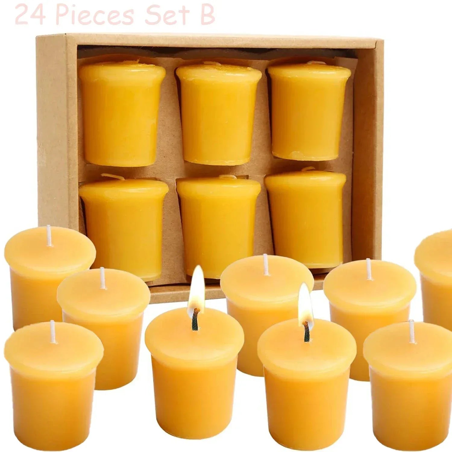 Beeswax Tea Candles