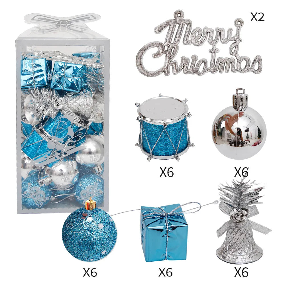 Christmas Tree Ball Ornaments