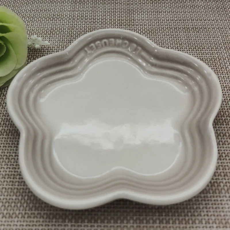 Plum Blossom Ceramic Plate