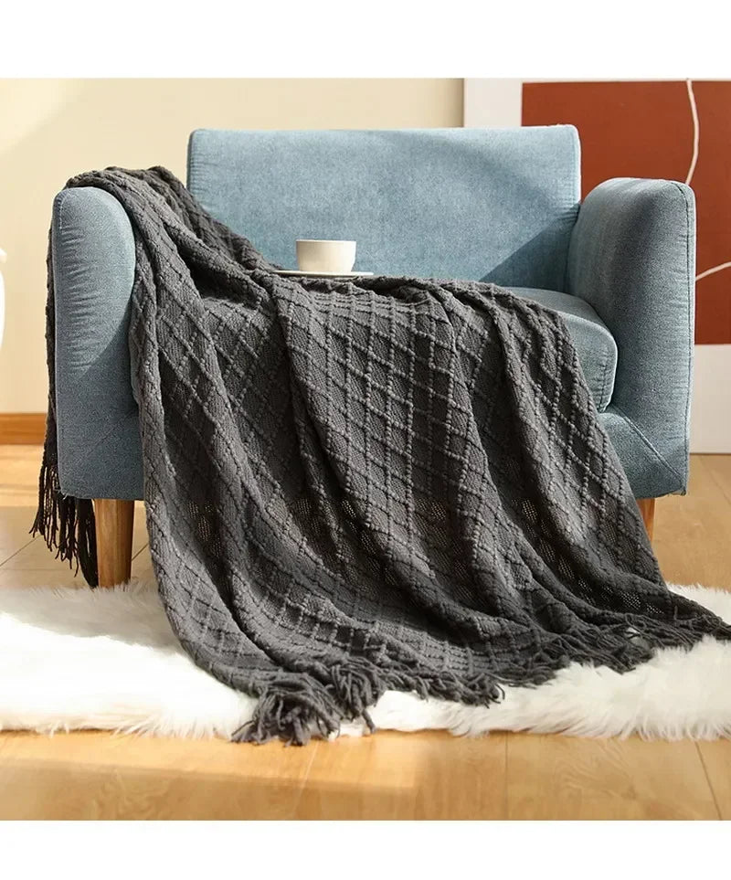 Nordic Faux Cashmere Blanket