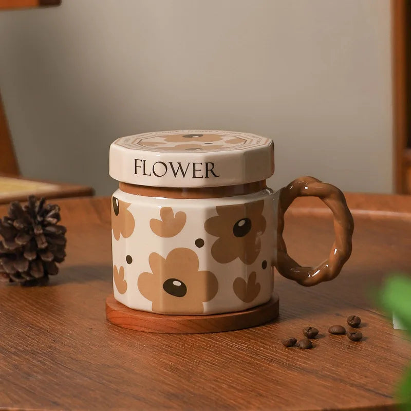 Retro Ceramic Coffee Mug
