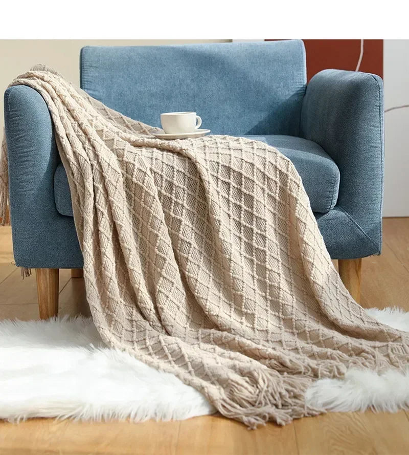 Nordic Faux Cashmere Blanket