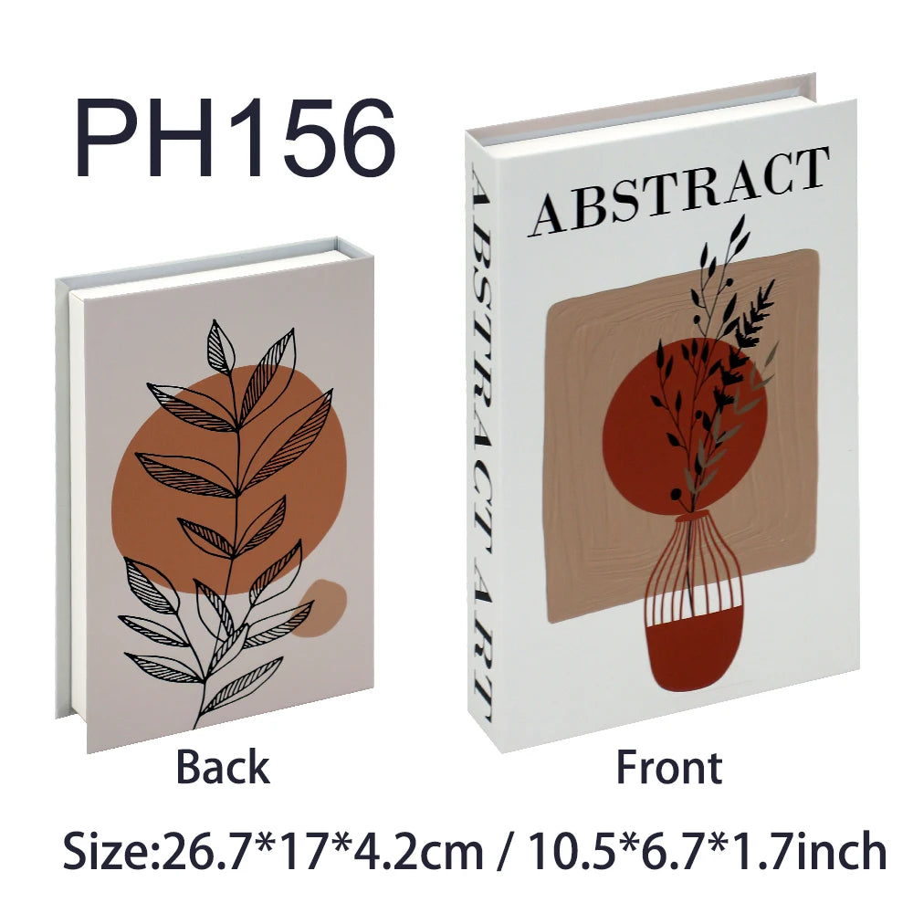 Luxury Fake Books For Decoration Living Room Decorative Book Coffee Table Bedroom Bookends Shooting Props Room Storage Box Decor