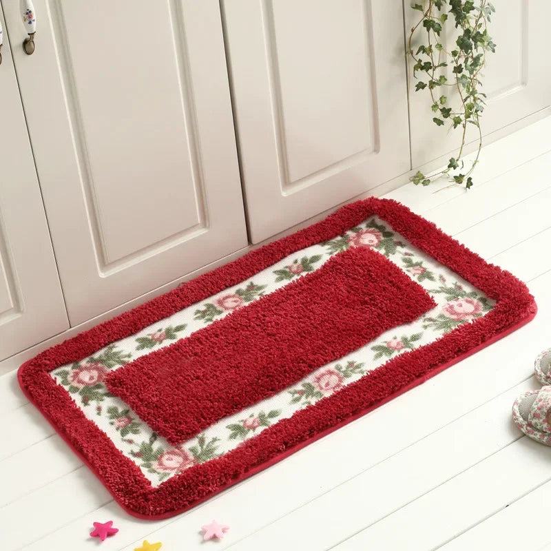 Soft Coral Fleece Rug