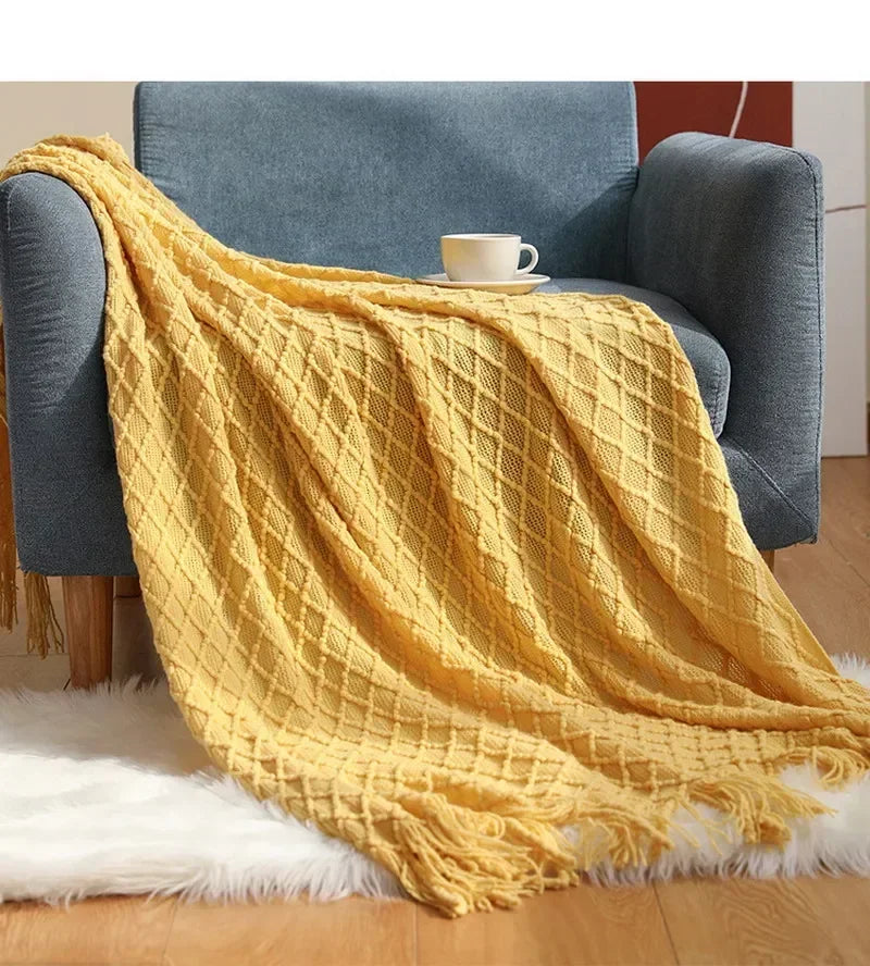 Nordic Faux Cashmere Blanket