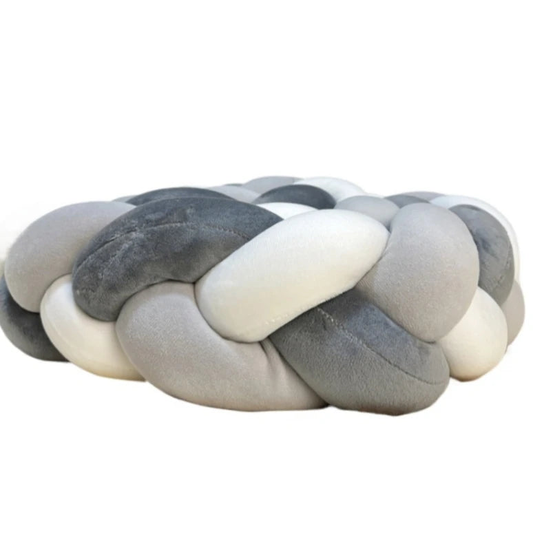 Knotted Woven Decorative Pillow