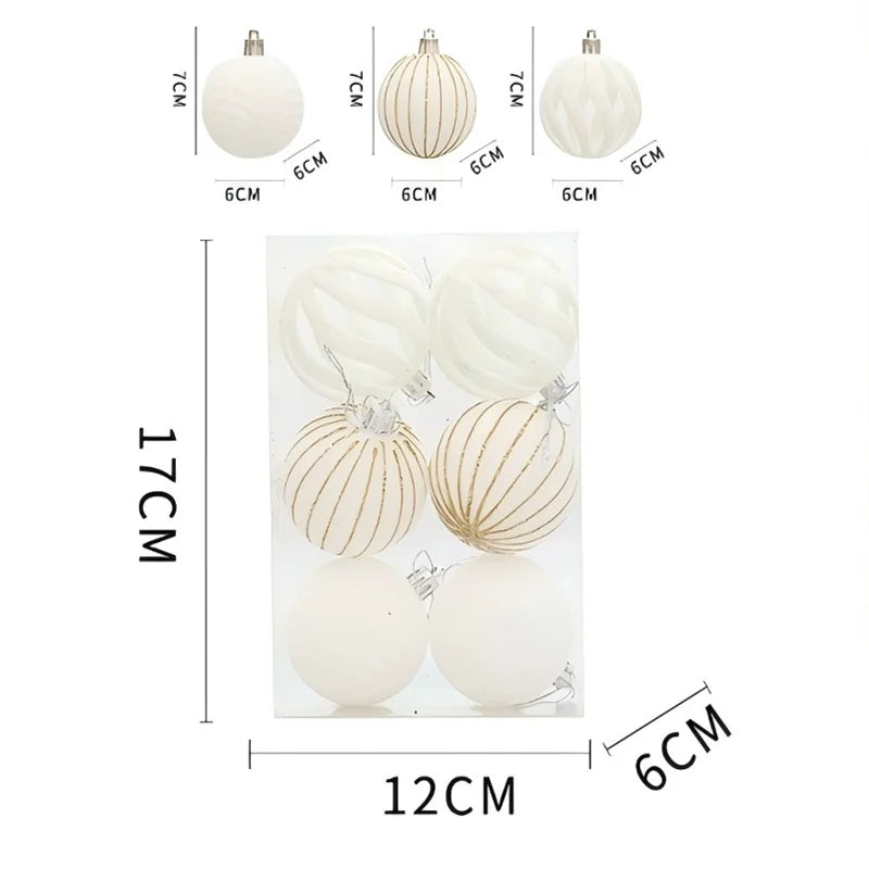 Christmas Tree Ball Ornaments