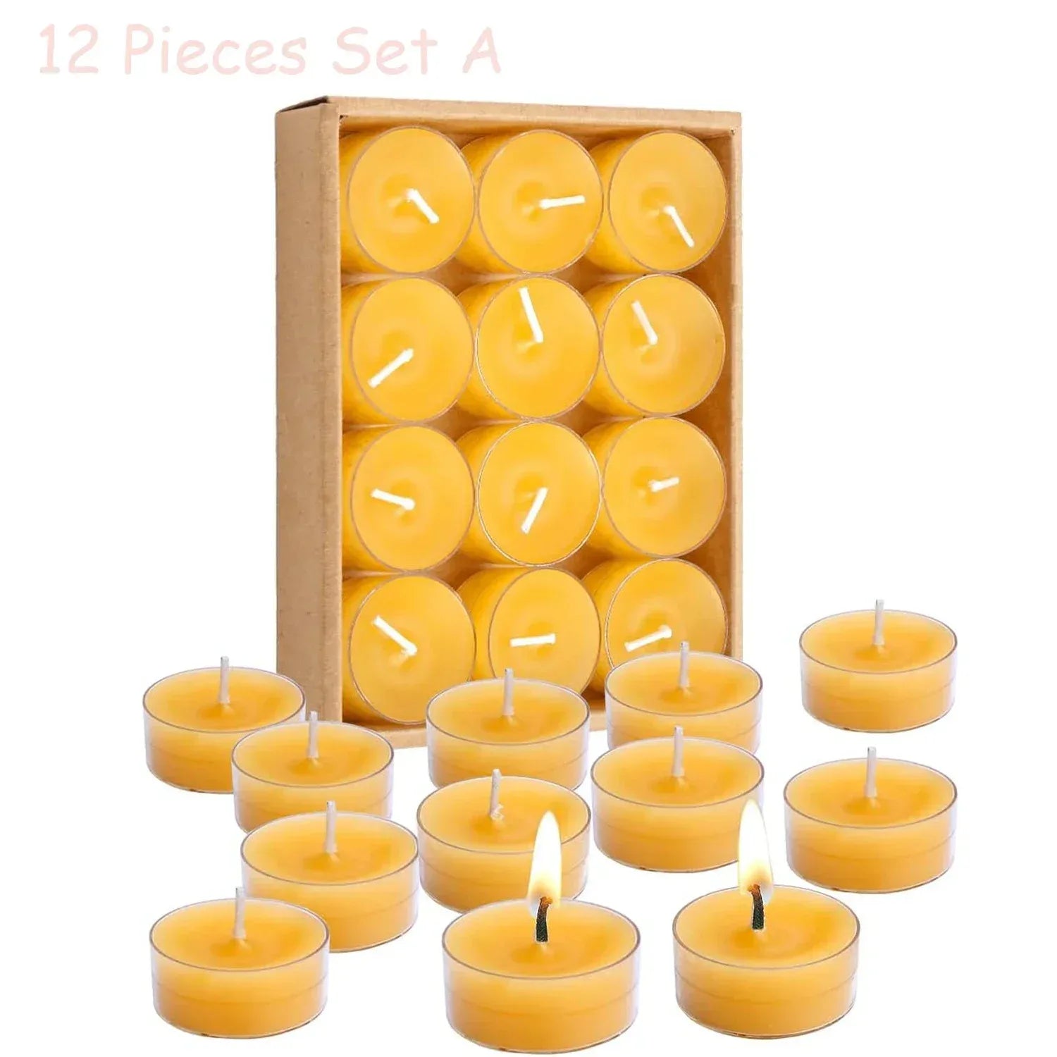 Beeswax Tea Candles