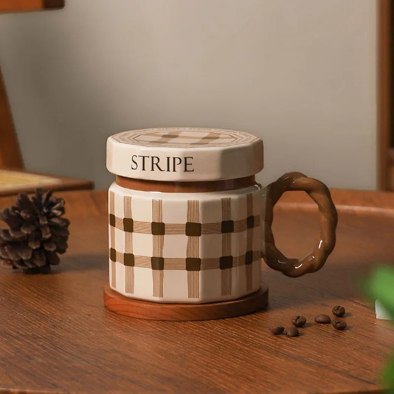 Retro Ceramic Coffee Mug