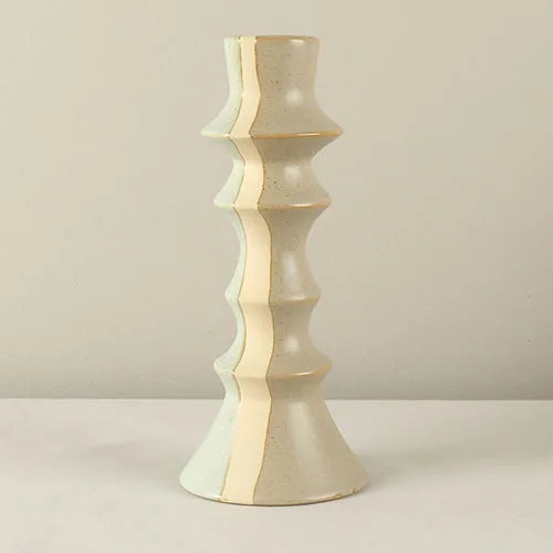 Retro Ceramic Candlestick