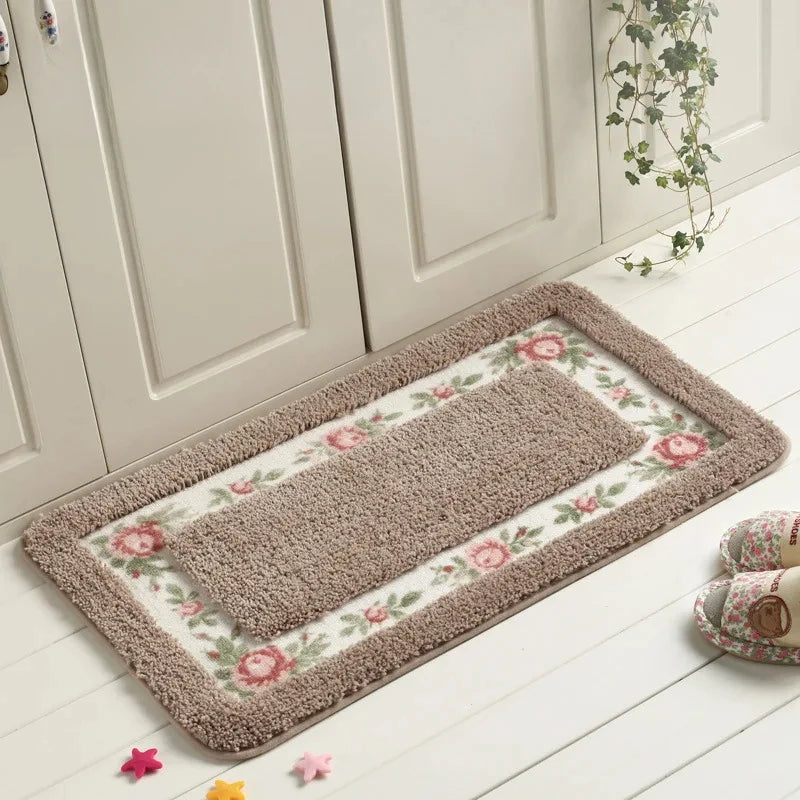 Soft Coral Fleece Rug
