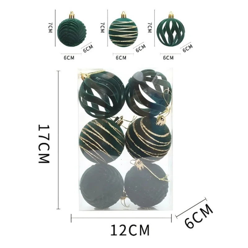 Christmas Tree Ball Ornaments