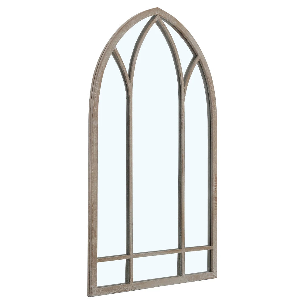 Arched Metal Mirror