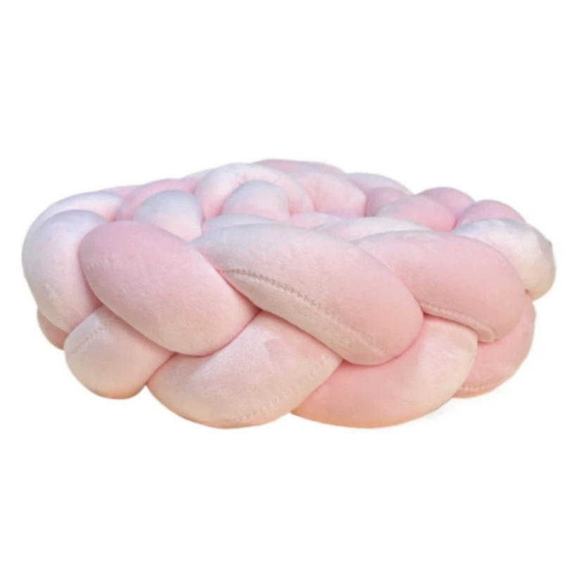 Knotted Woven Decorative Pillow