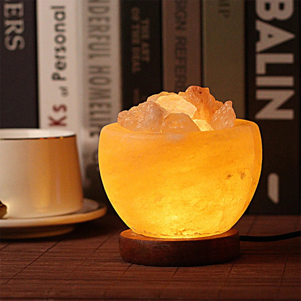Crystal Himalayan Salt Lamp
