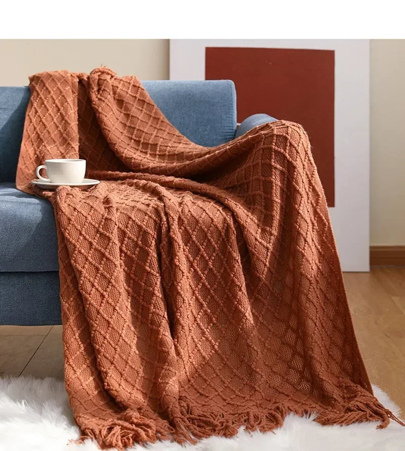 Nordic Faux Cashmere Blanket