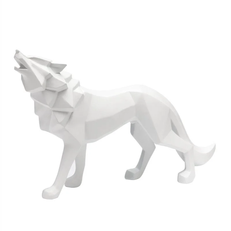 Wolf Figurine Decor