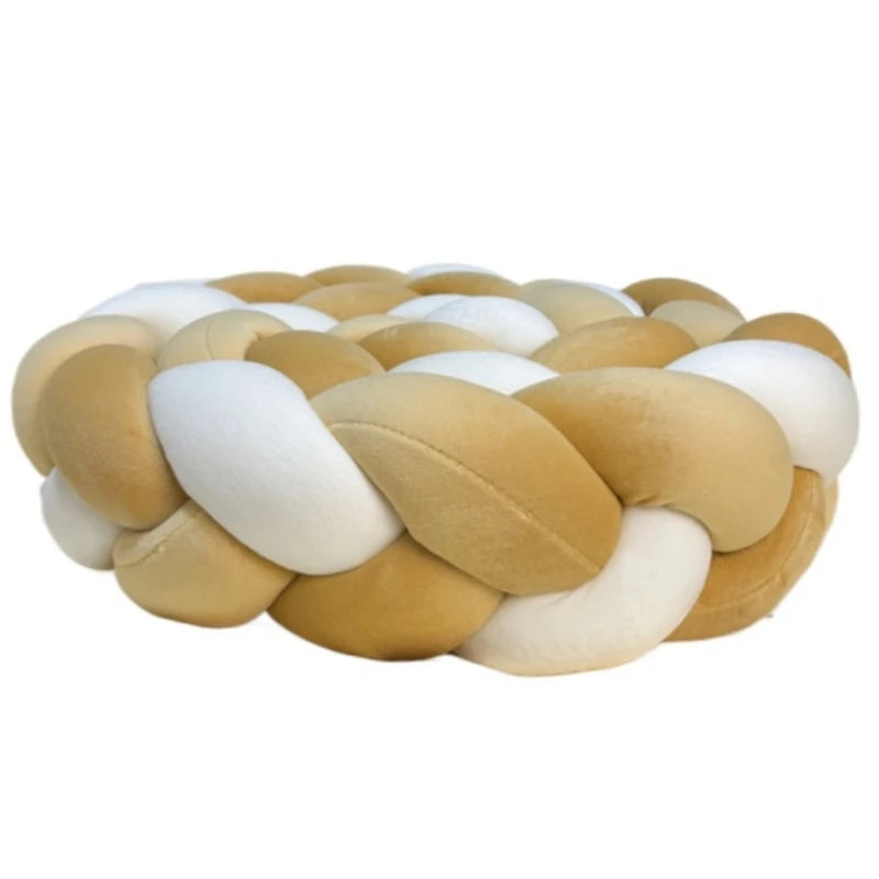 Knotted Woven Decorative Pillow