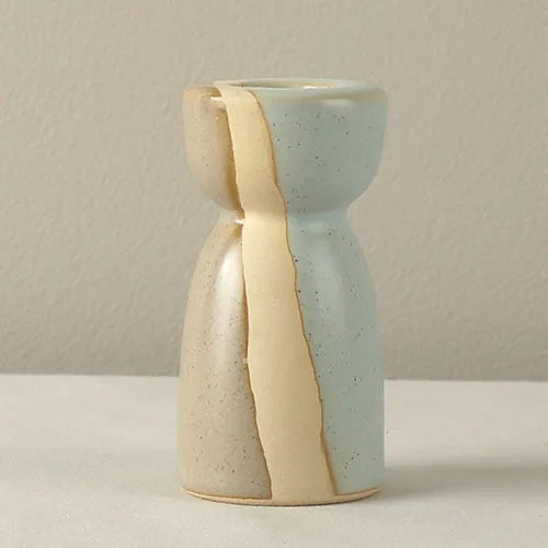 Retro Ceramic Candlestick