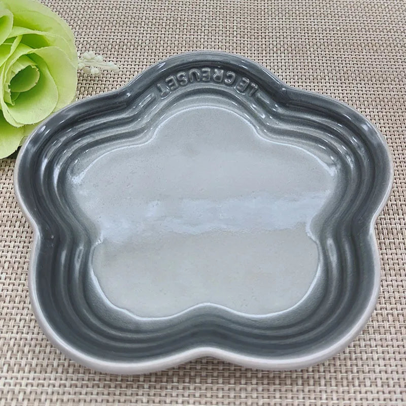 Plum Blossom Ceramic Plate